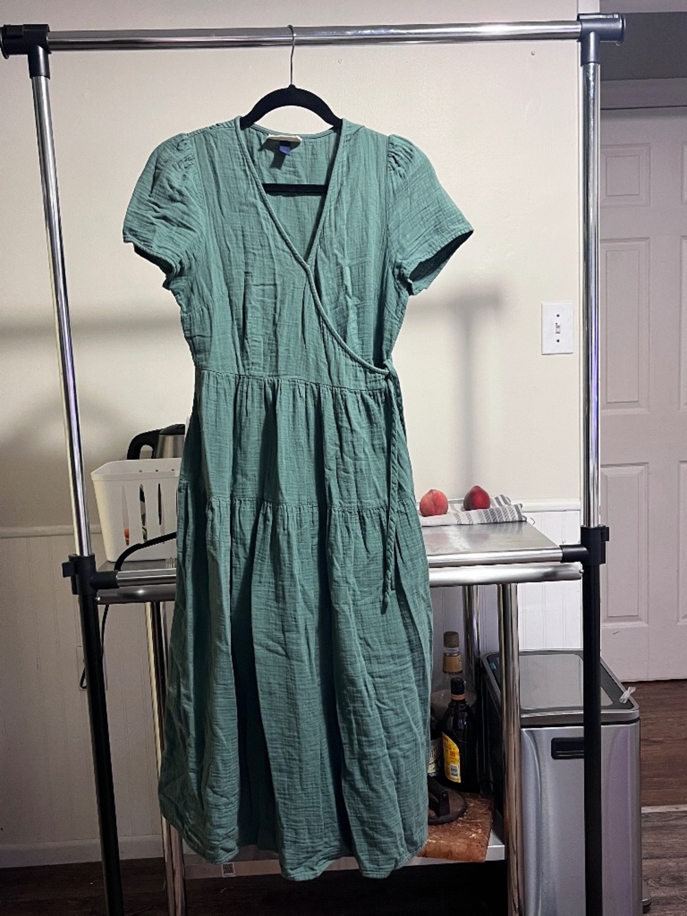 Target | Universal Threads | Maxi Wrap Dress | Green | XS